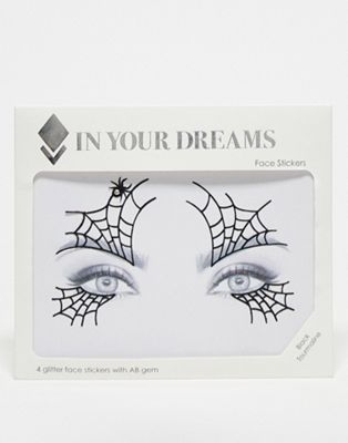 In Your Dreams Black Tourmaline Face Stickers