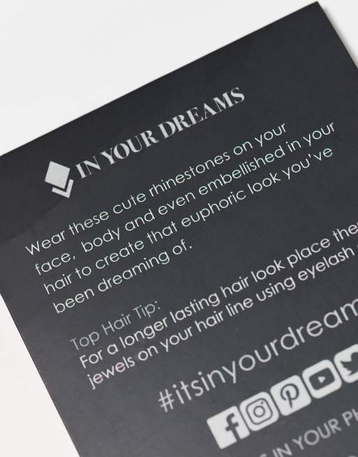 In Your Dreams – Cephus Satyr – Kleine Schmucksteine für Gesicht und Haar, 4 von 4