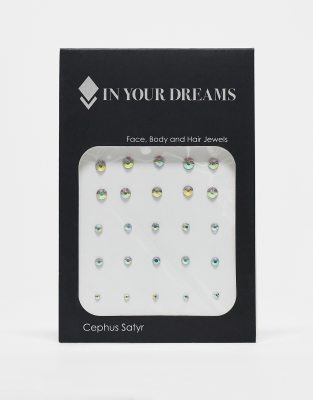 In Your Dreams In Your Dreams Cephus Satyr Mini Face & Hair Jewels-No colour