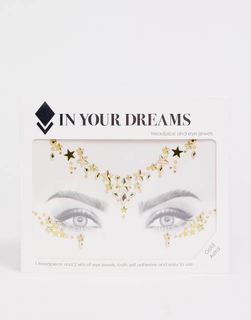 In Your Dreams - Gold Astra All in One - Gezichts- en oogsieraden