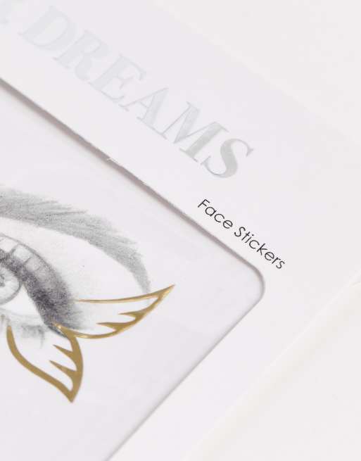 In Your Dreams Gold Theona Adesivi Per Gli Occhi Dorati Asos