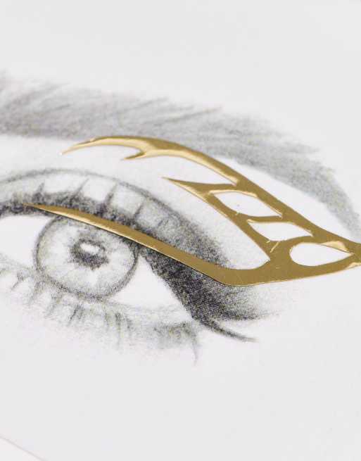 In Your Dreams Gold Theona Adesivi Per Gli Occhi Dorati Asos