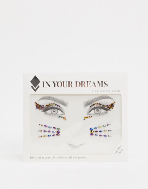 Face Gems, Self-adhesive face jewels, IN YOUR DREAMS