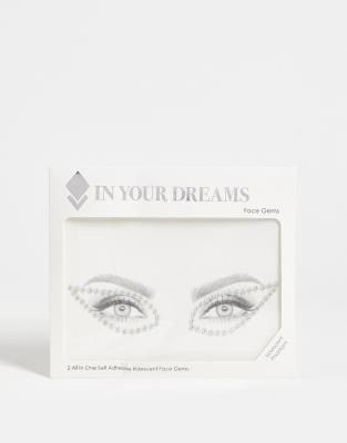 In Your Dreams In Your Dreams Iridescent Phantom Face Gems-Multi