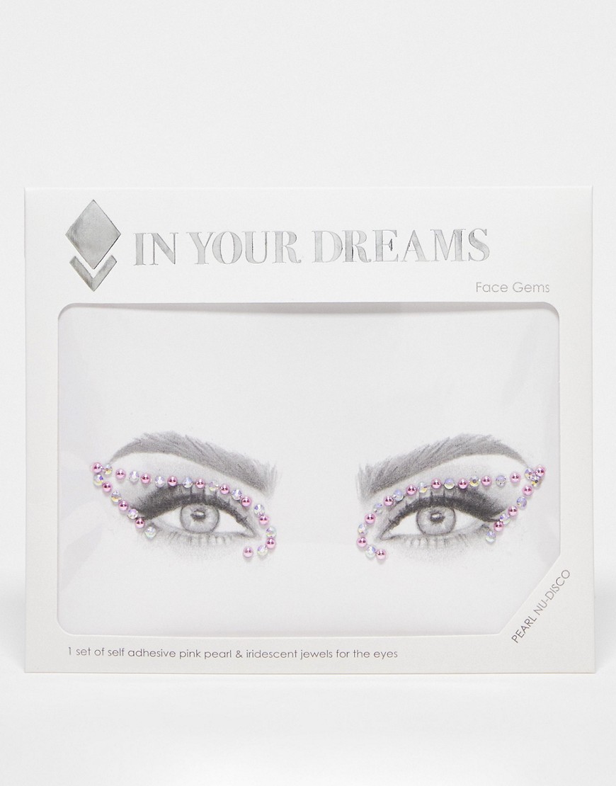 In Your Dreams Pearl Nu-Disco Eye Jewels-Multi