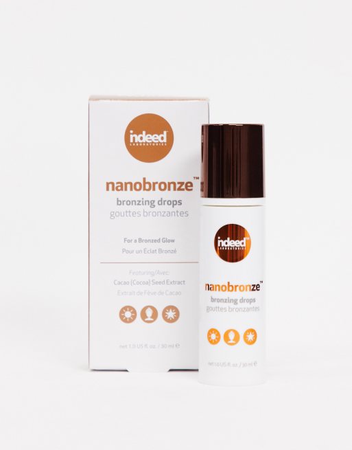  Indeed Labs Nanobronze Drops - Get a sun-kissed glow without  the sun! Bronzing drops with hyaluronic acid instantly bronze, blur, and  hydrate skin. 30ml : Beauty & Personal Care