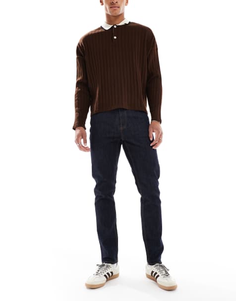 Indigofarvede skinny jeans fra ASOS DESIGN - view 1