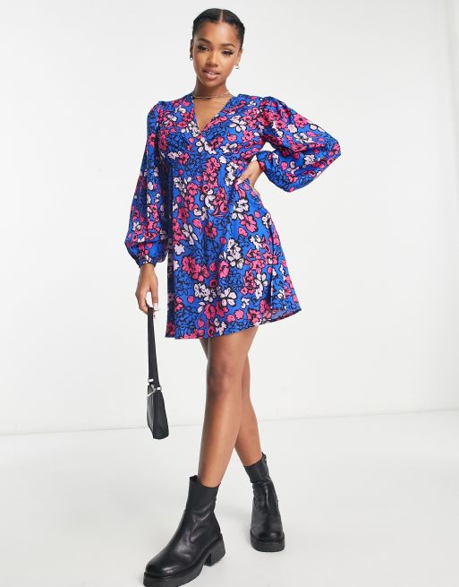 Womens floral shop skater dress