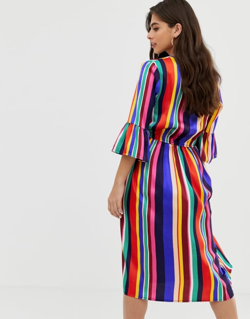 Asos on sale rainbow dress