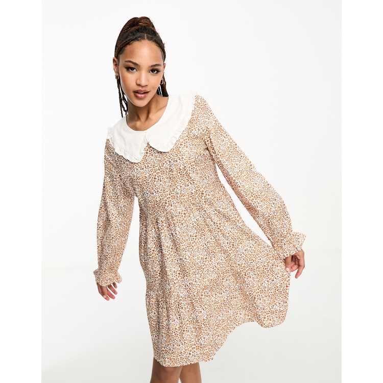 Asos peter pan collar dress sale