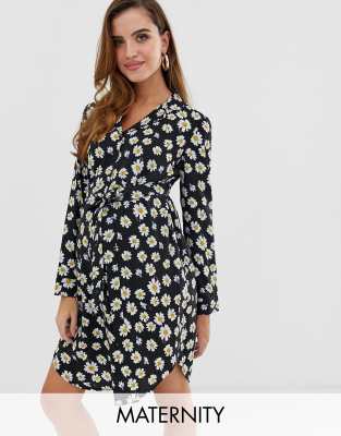 asos maternity shirt dress