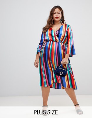 rainbow plus size outfits