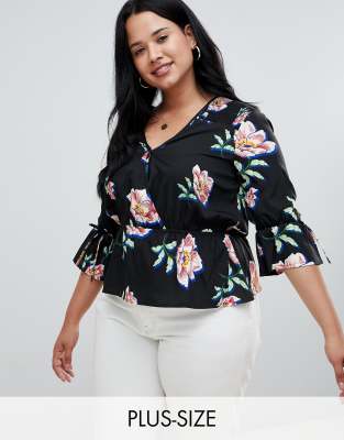 asos blouses plus size