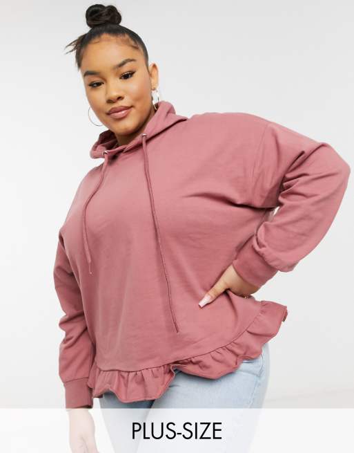 Frill hoodie women's new arrivals