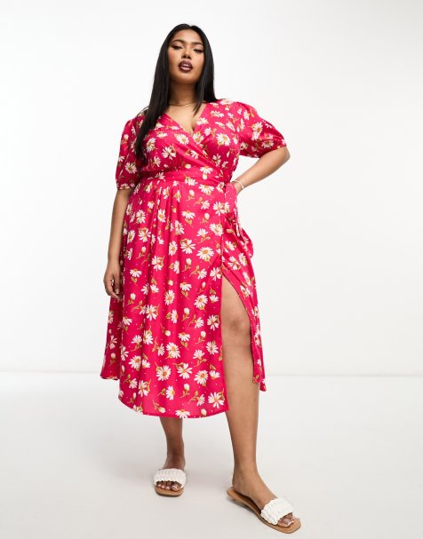 Robe rose grande discount taille