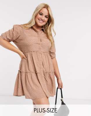 plus smock dress