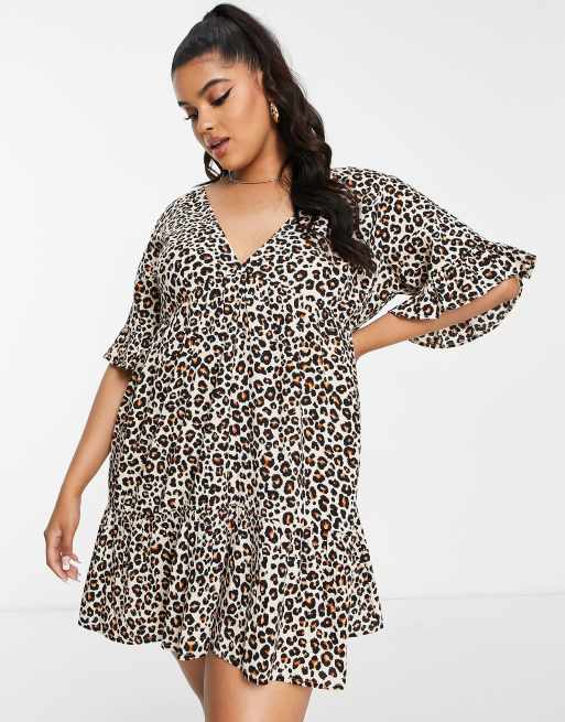 Leopard print hot sale beach wear