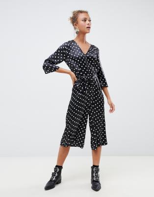 polka dot jumpsuit asos