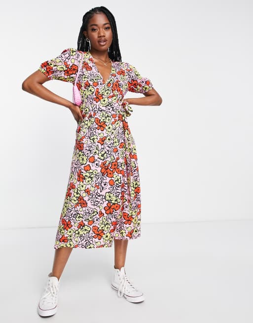 Robe portefeuille mi longue hotsell