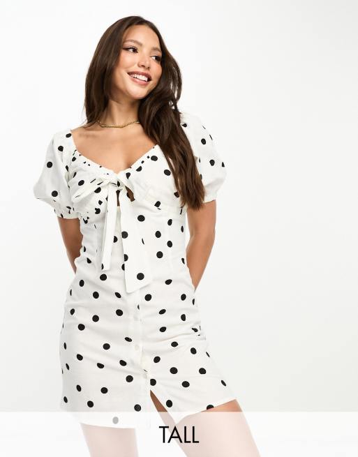 Asos dot hot sale dress