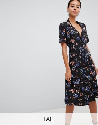 asos midi shirt dress