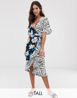 wrap dress tall size