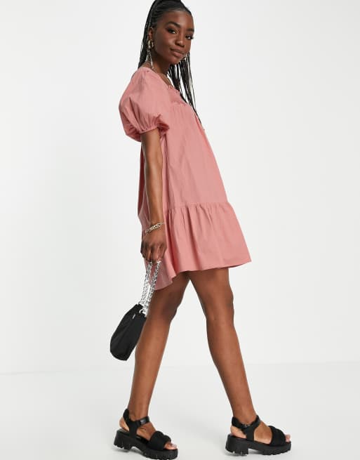 Asos terracotta cheap dress