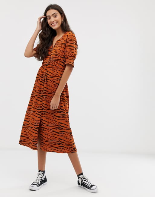 Tiger 2025 midi dress