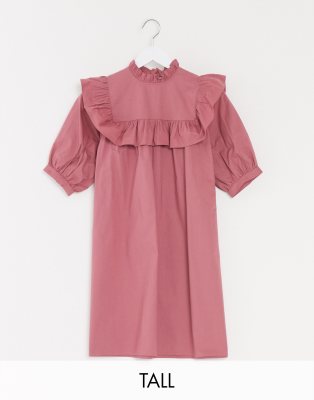 dusky pink baby dress