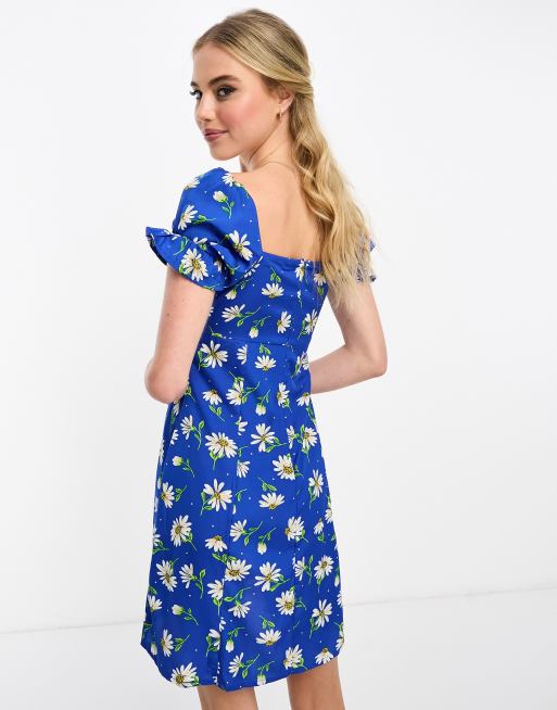 Warehouse daisy deals mini tea dress