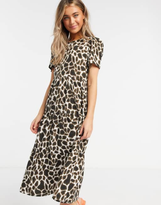 Giraffe 2025 print dress