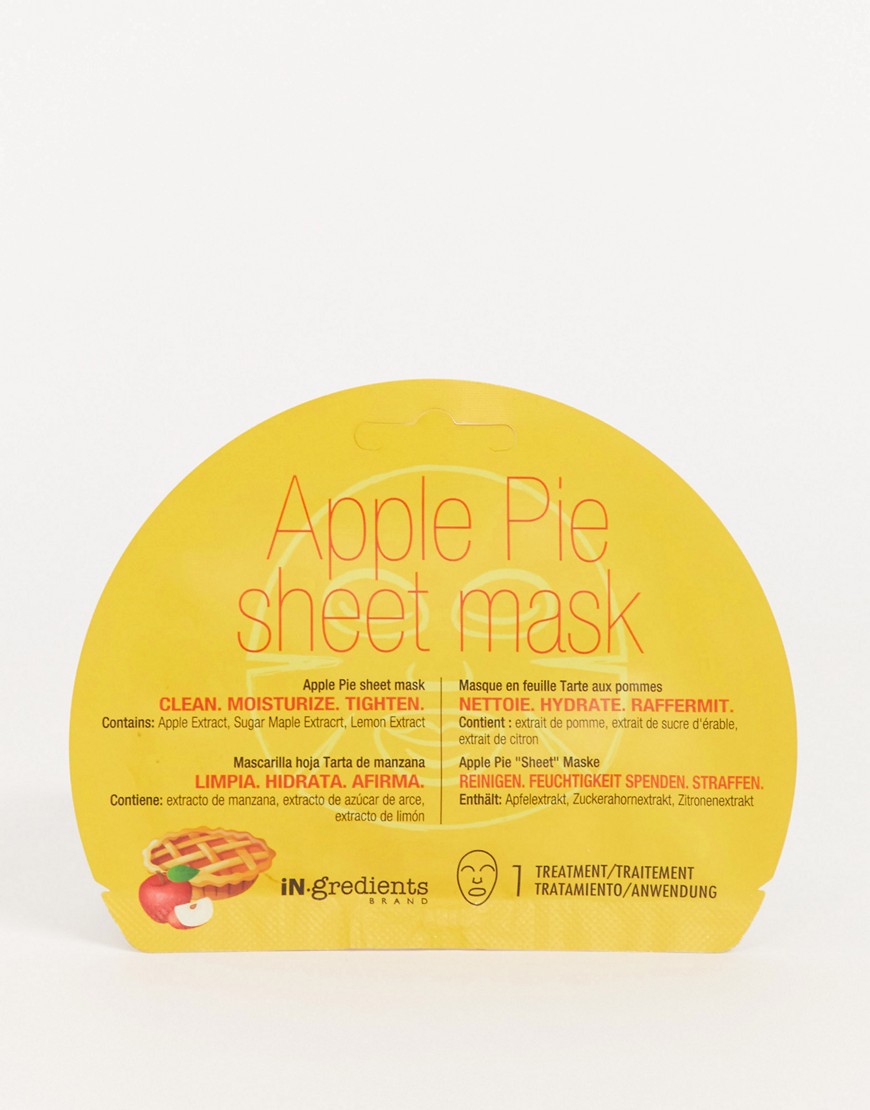 IN.gredients Apple Pie Sheet Mask-No Colour