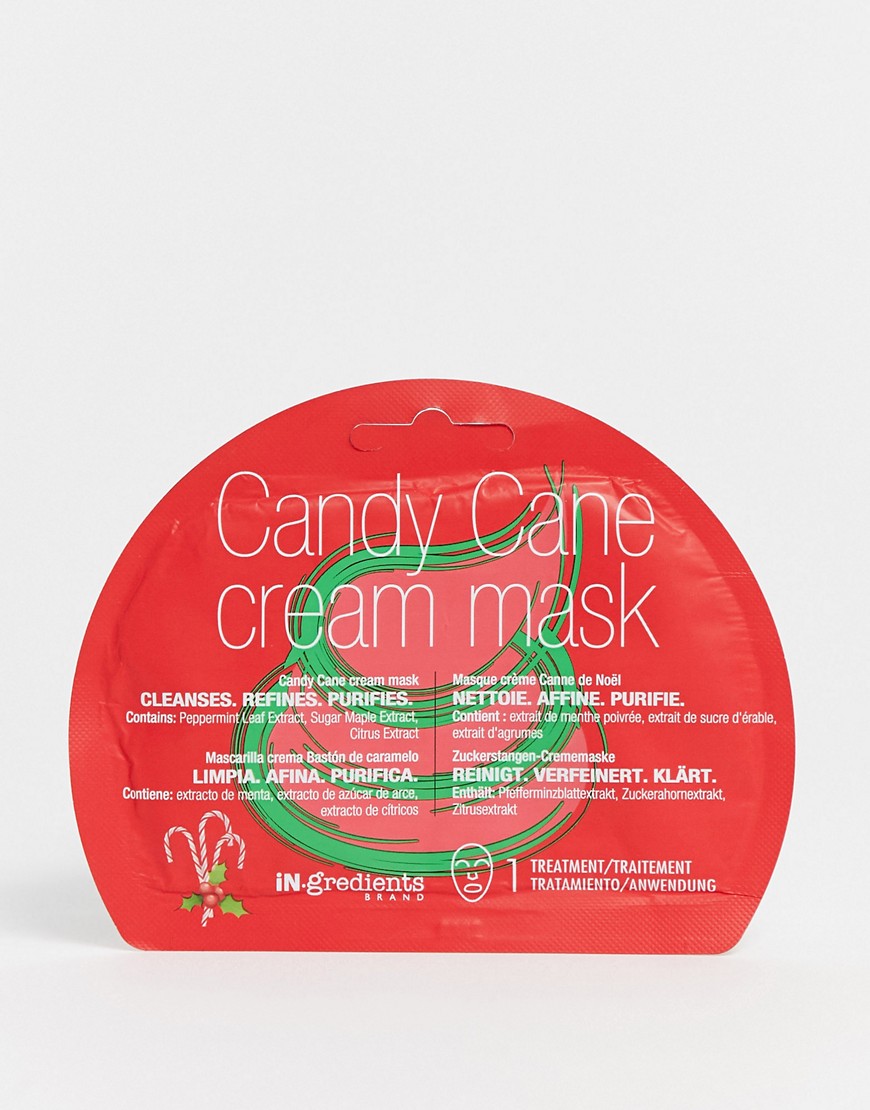 IN.gredients - Candy Cane Cream Mask - Gezichtsmasker-Zonder kleur