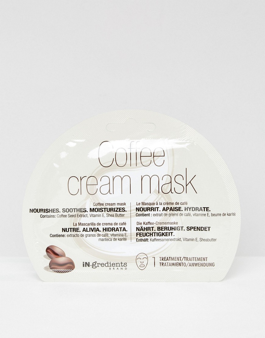 MasqueBAR iN.gredients Coffee Cream Mask-No color