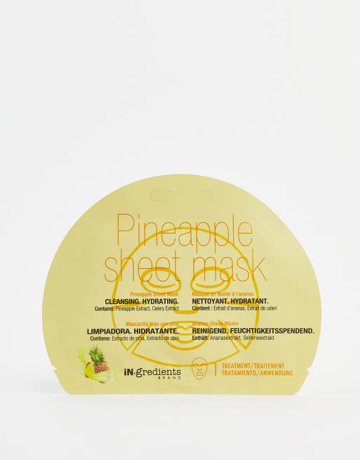iN.gredients - Maschera in tessuto Pineapple