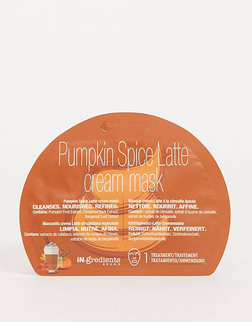 iN.gredients Pumpkin Latte Cream Mask