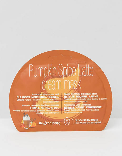 iN.gredients Pumpkin Spice Latte Cream Mask