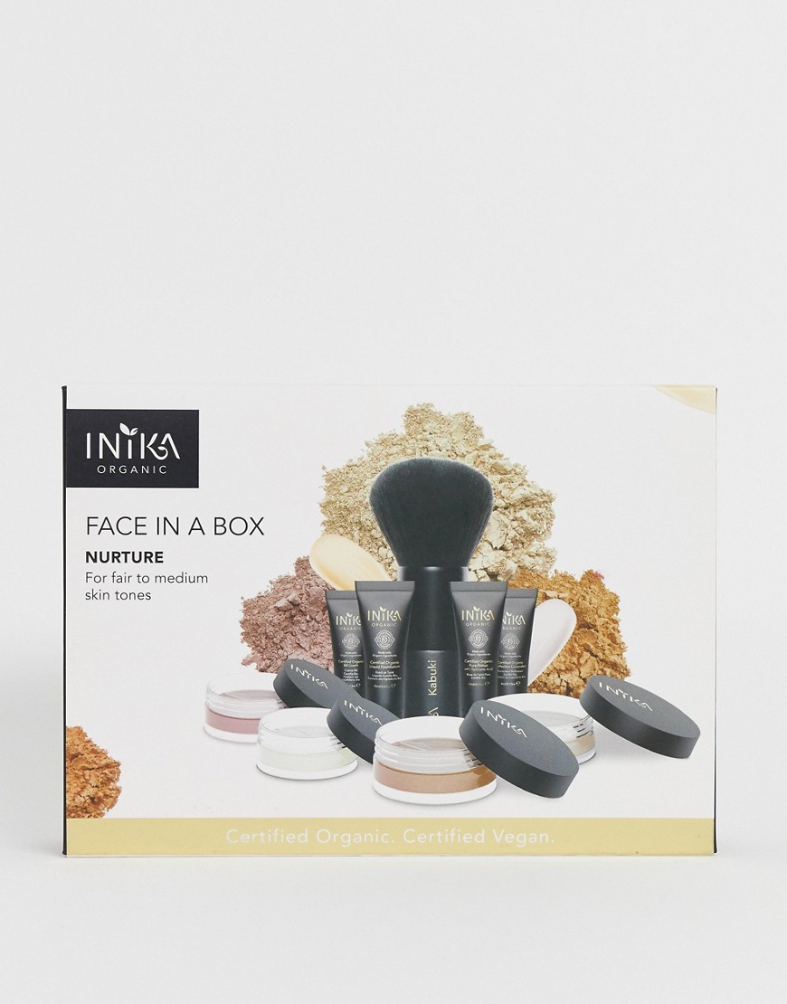 INIKA – Face in a Box Starter Kit – Nurture-Flerfärgad