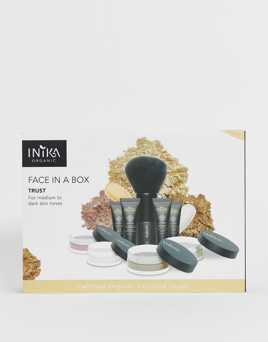 INIKA – Face in a Box Starter Kit - Trust – Sminkset-Flerfärgad