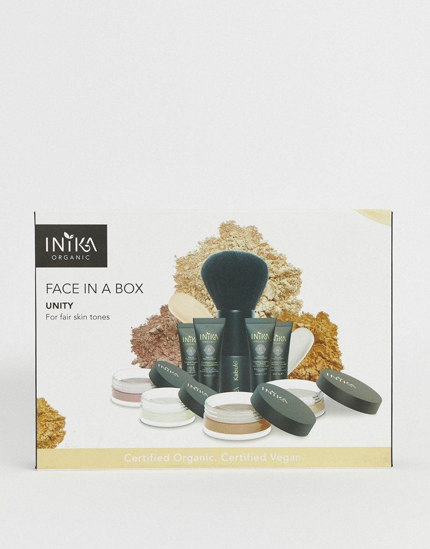 INIKA – Face in a Box Starter Kit – Unity-Flerfärgad