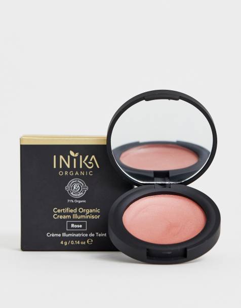 INIKA - Illuminisor - Rehausseur d'éclat crème bio - Rose