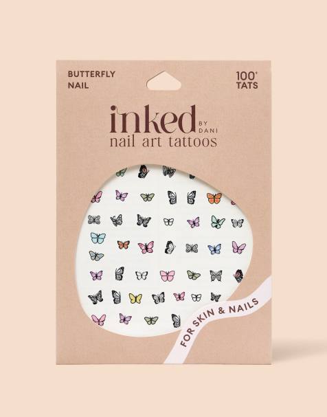 Inked by Dani – Butterfly Dreams – Nagelkonst och tatueringar, 100-pack - view 1