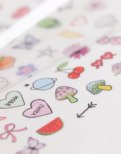 INKED by Dani Color Nail Art Temporary Tattoo Pack, 4 of 4