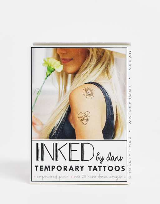 INKED by Dani Empowered Temporary Tattoo Pack