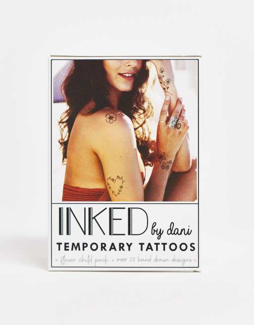 INKED by Dani Flower – Child – Zestaw zmywalnych tatuaży