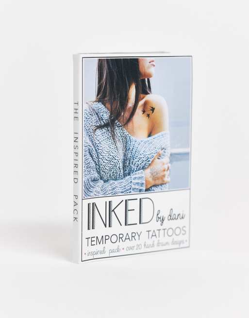 INKED by Dani – Inspired – Tillfälliga tatueringar i flerpack