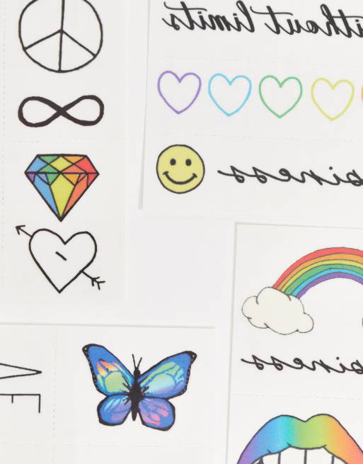 INKED by Dani Love Is Love Temporary Tattoo Pack, 2 of 4