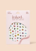 [INKED by Dani] Inked by Dani pack of 100 nail art and tattoo pack in daisy dreams-Multi No Size MULTI