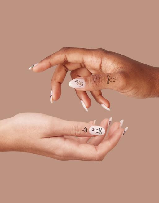 Inked by Dani pack of 100 nail art and tattoo pack in heavenly, 2 of 3