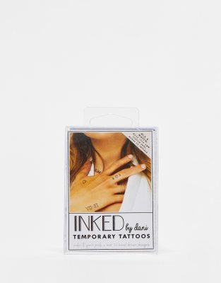 Inked By Dani Temporary Tattoo Make It Yours Pack-no Color